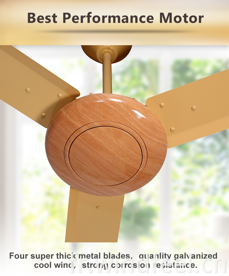 VENTILATEUR DE PLAFOND GOLDEN KDK SERIES HAUTE QUALITÉ AVEC CERTIFICAT D'HOMOLOGATION